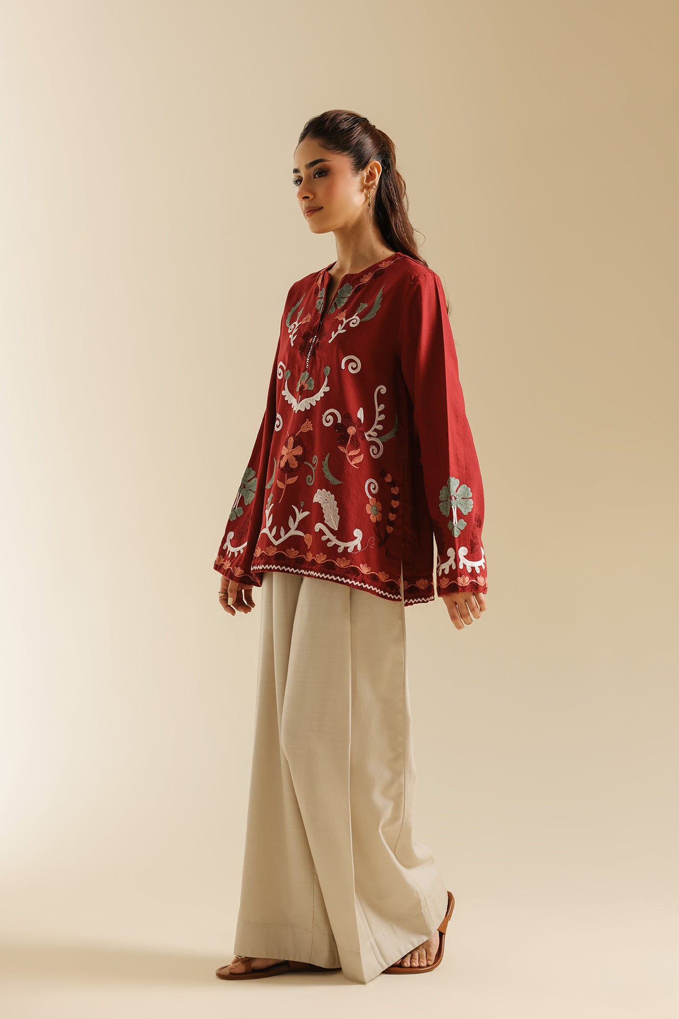 EMBROIDERED KURTI (E0669/119/416)