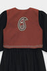 EMBROIDERED DRESS (E1013/101/901)