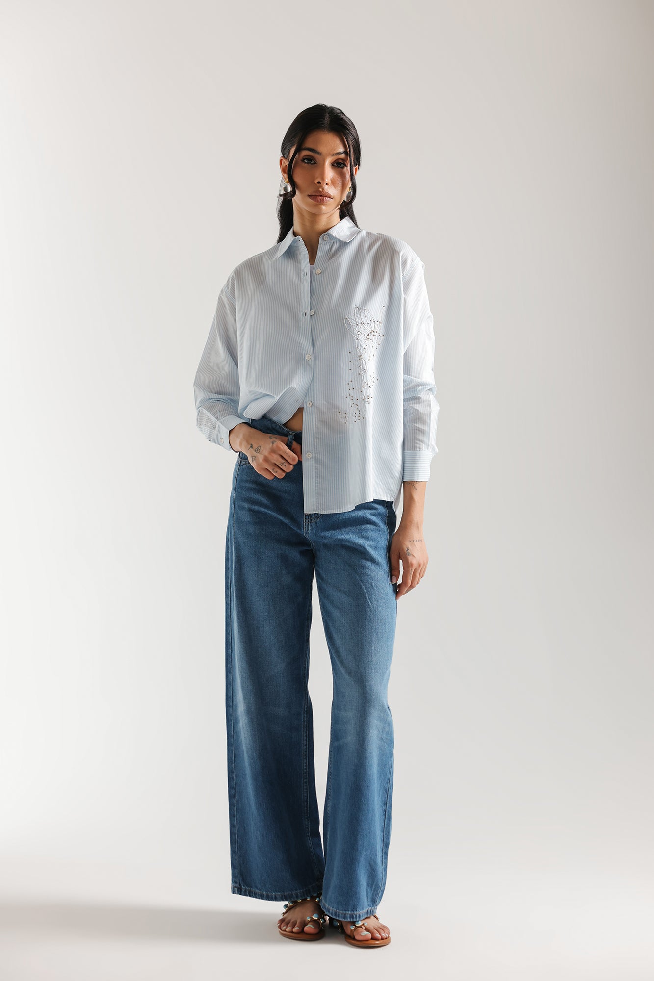 EMBROIDERED SHIRT (E3450/108/001)