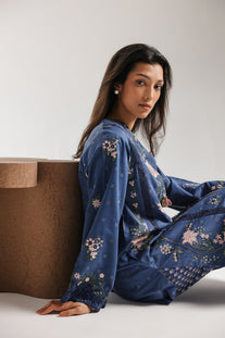 EMBROIDERED SUIT (E4008/103/620)