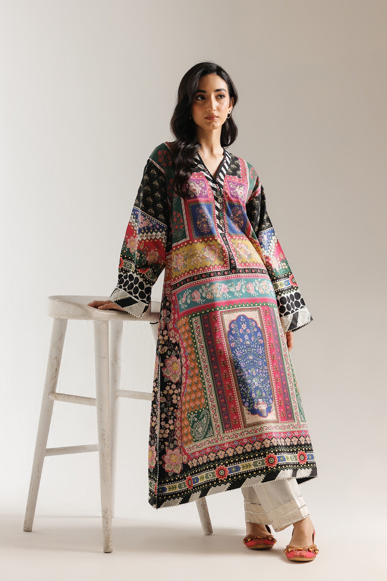 PRINTED SUIT (E4087/103/003)