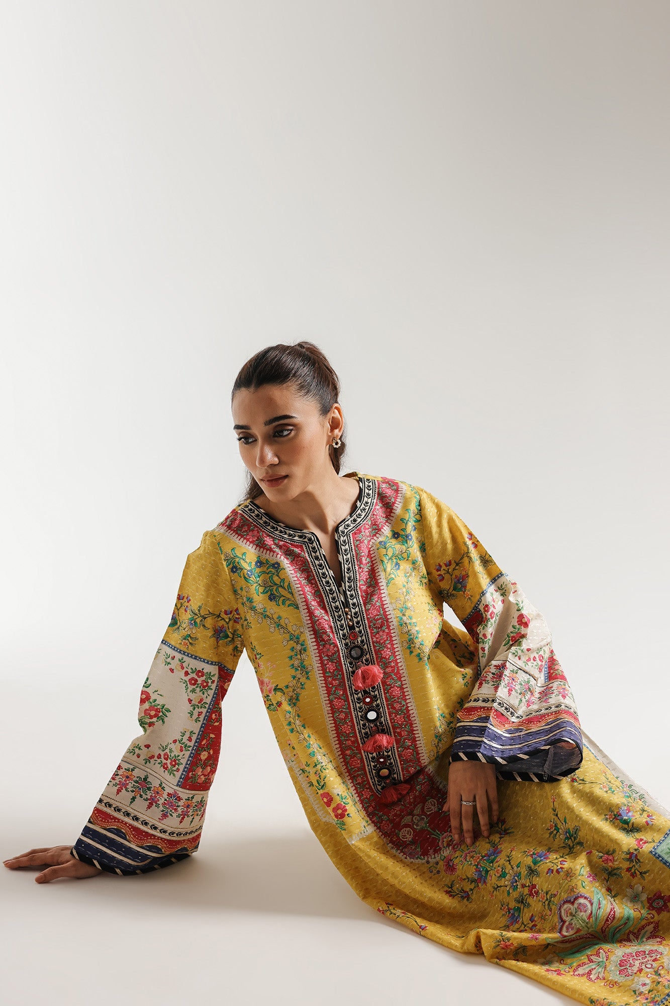PRINTED KAFTAN (E4109/103/003)