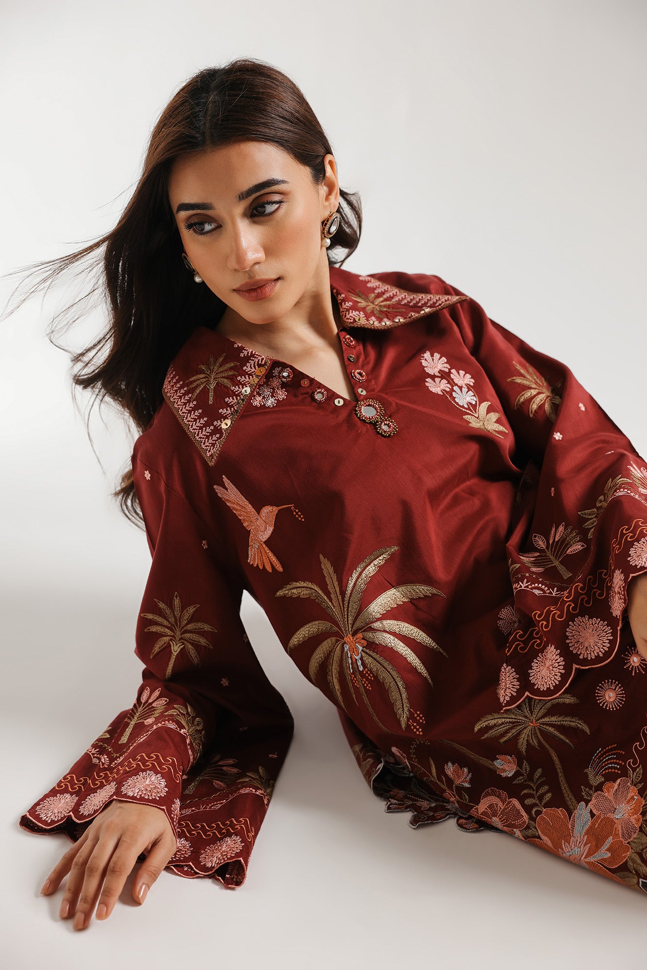 EMBROIDERED SUIT (E4174/103/303)
