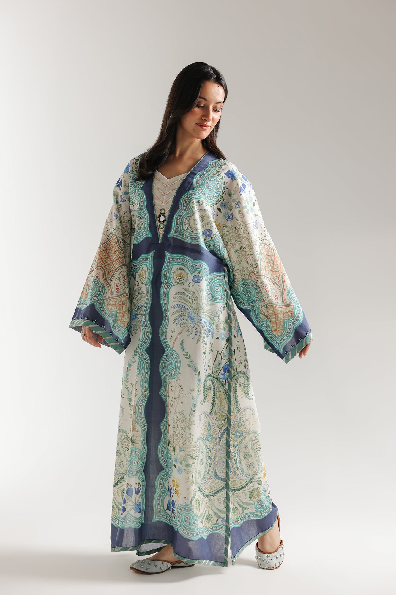 PRINTED KAFTAN (E4175/103/003)