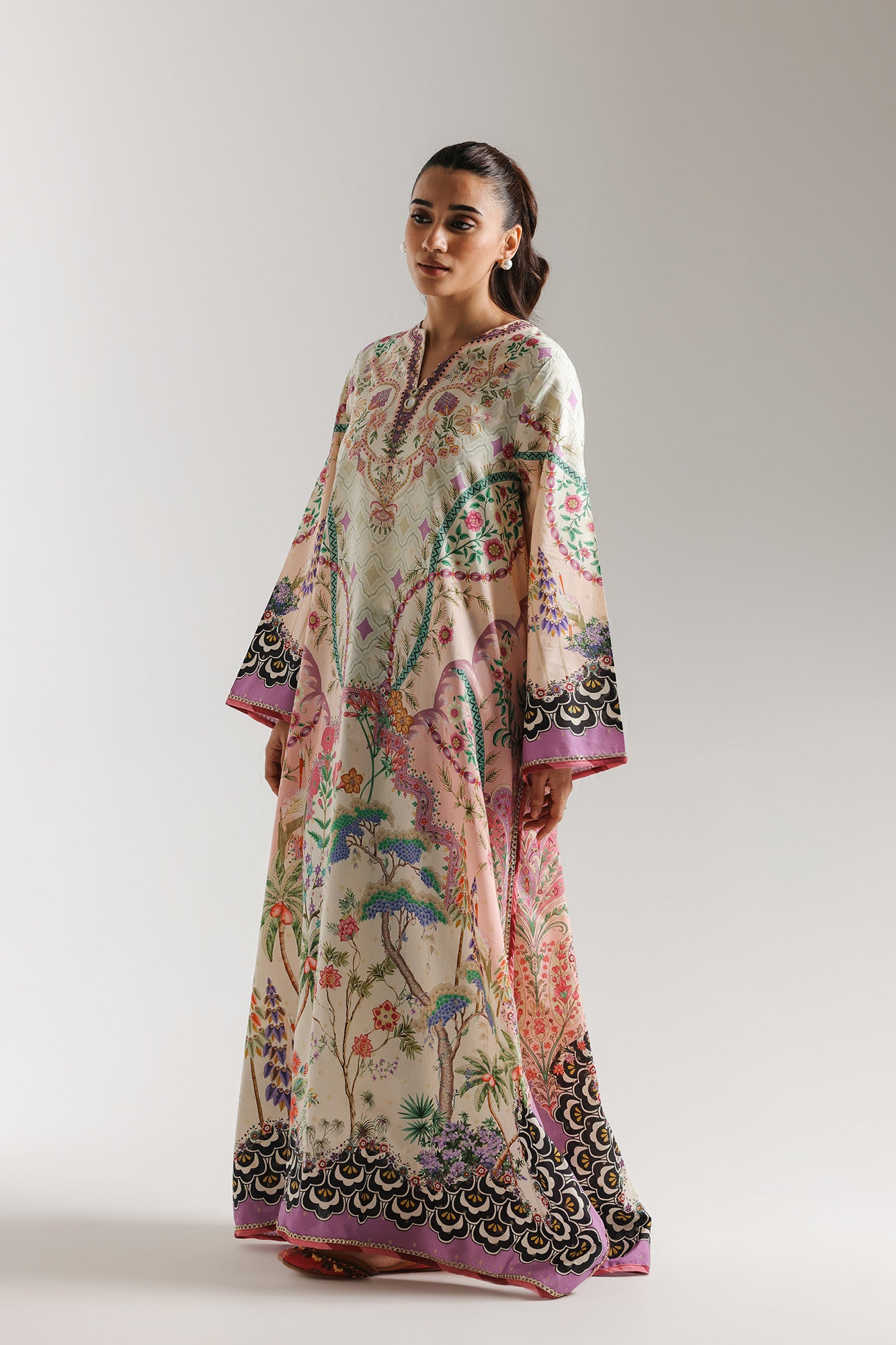 PRINTED KAFTAN (E4204/103/002)
