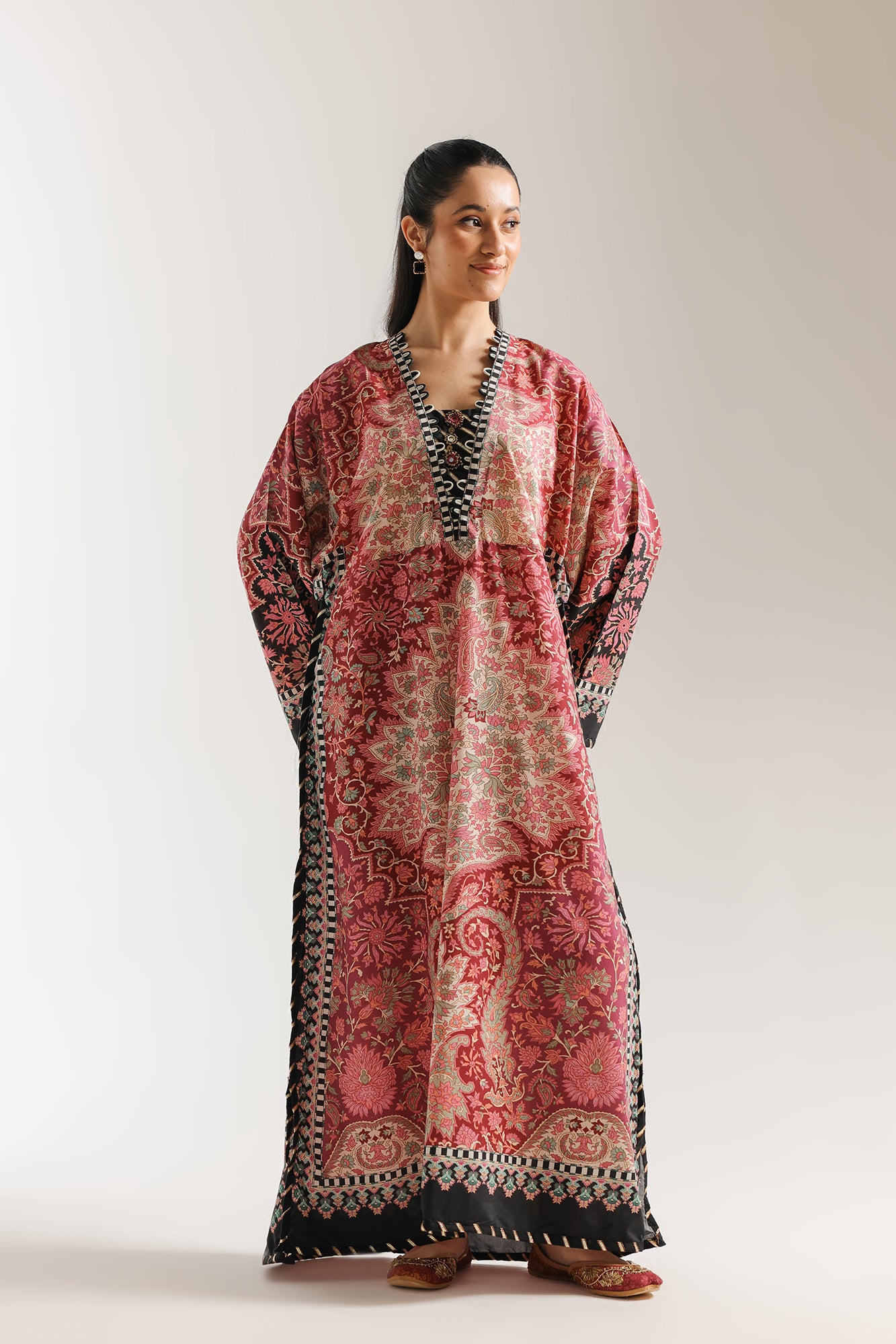 PRINTED KAFTAN (E4208/103/305)
