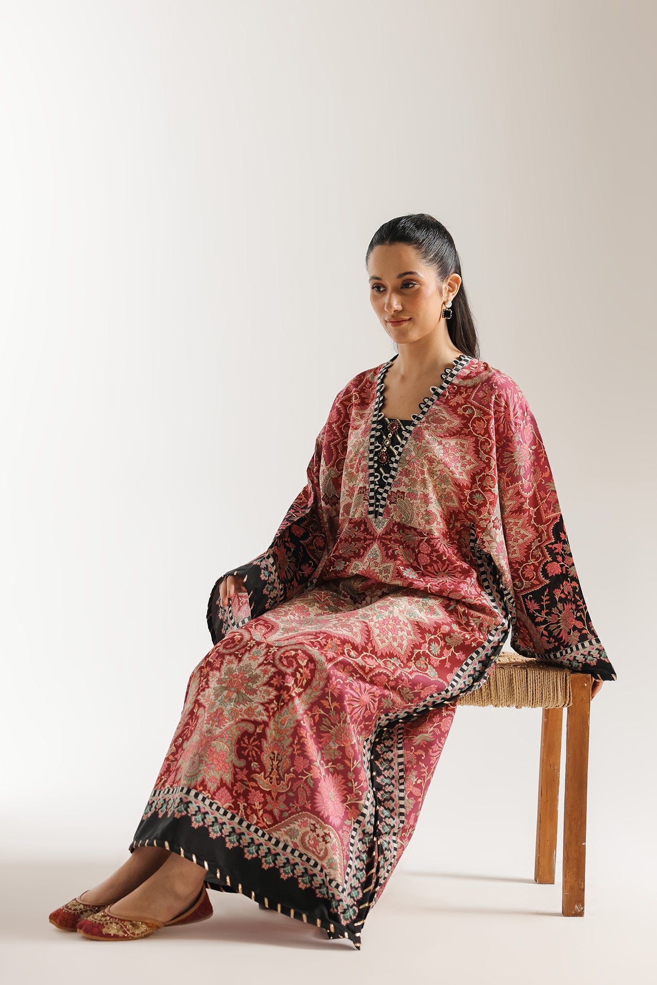 PRINTED KAFTAN (E4208/103/305)