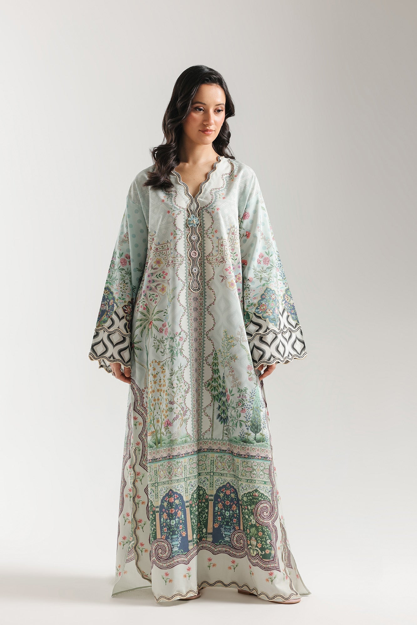 EMBROIDERED KAFTAN (E4314/103/721)
