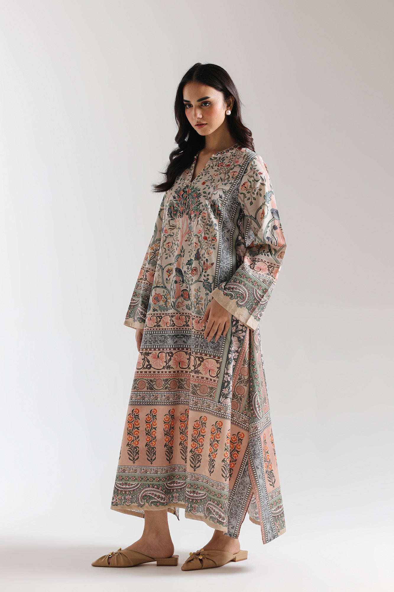 PRINTED DRESS (E8037/102/004)