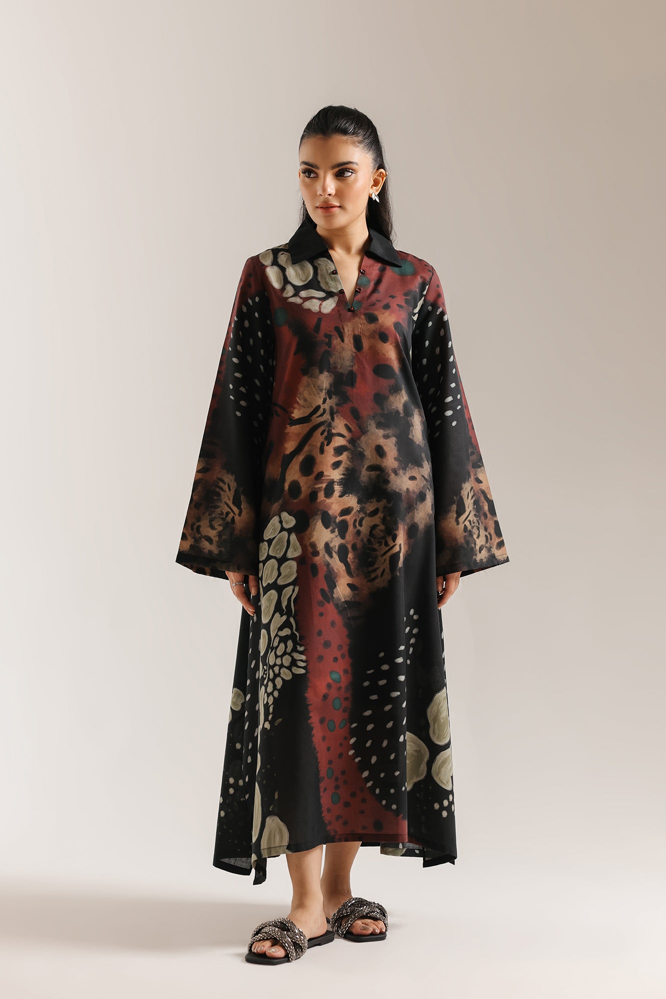 PRINTED DRESS (E8038/102/901)