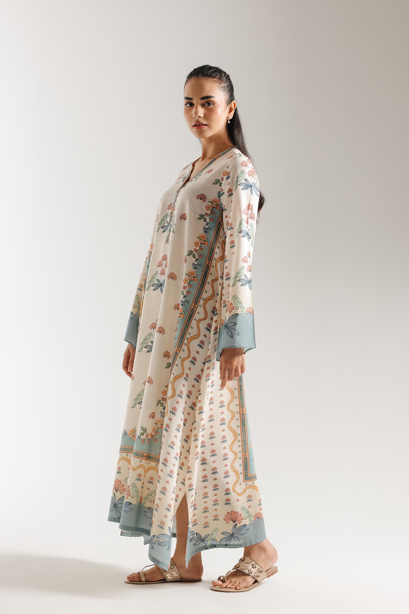 PRINTED DRESS (E8066/102/004)